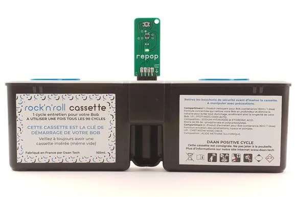 RePOP Modul im Einsatz mit einer Bob Spülmaschinen-Cassetten-Einheit