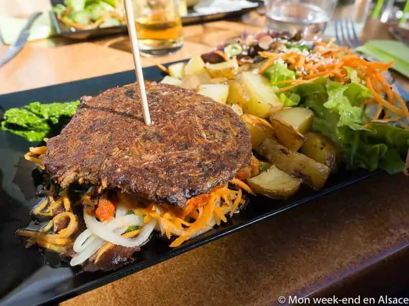 Restaurant-Regionale-Küche-Vegan-Flammkuchen