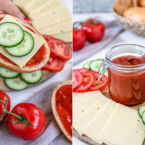 Rezept für eine selbstgemachte Tomatenmarmelade