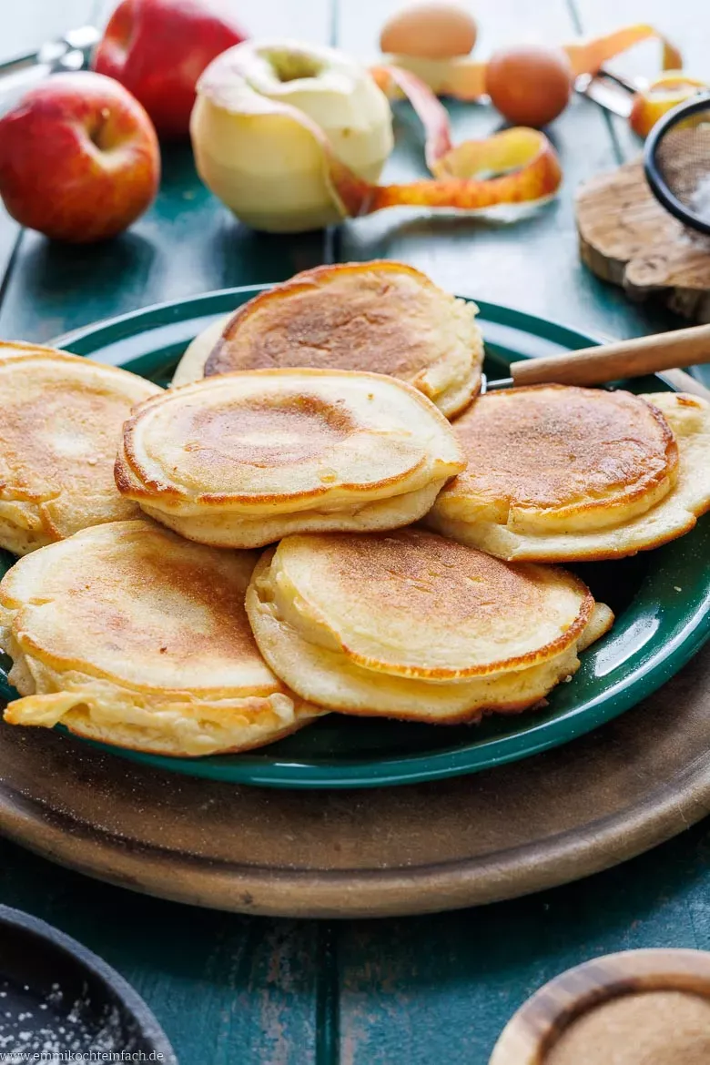 Rezept für schnelle Apfelküchlein, einfach und lecker