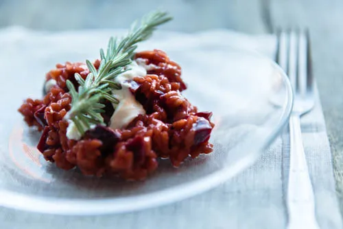 Rote-Bete-Risotto