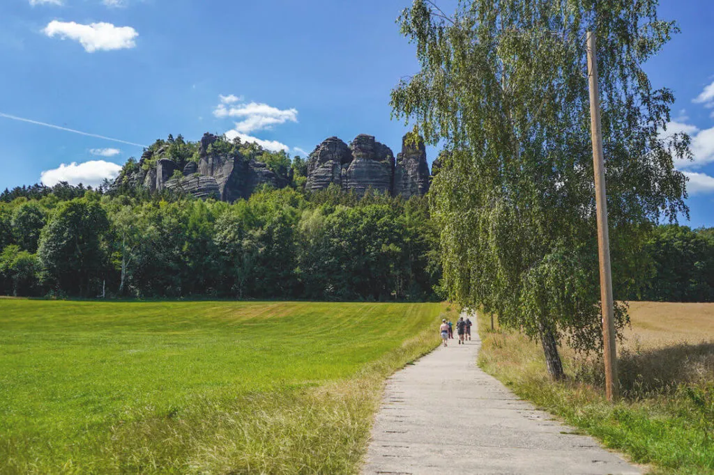 Sächsische Schweiz Pfaffenstein Wanderung