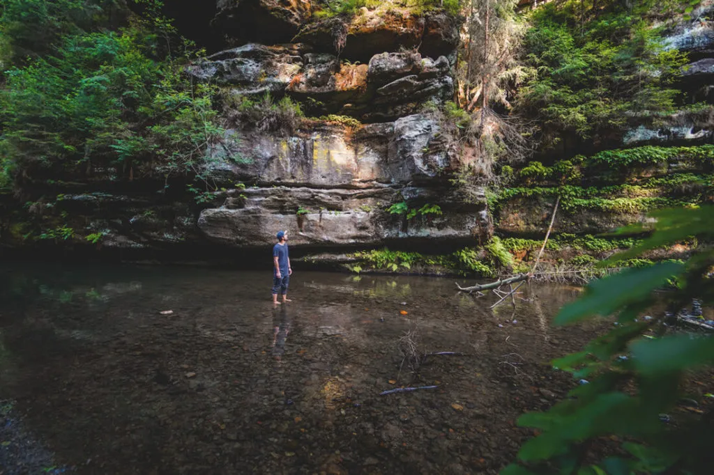 Sächsische Schweiz Polenz Polenztal