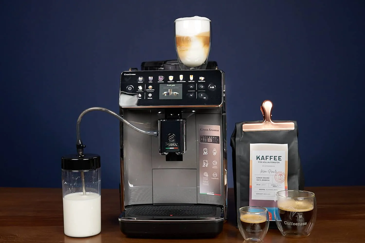 Saeco GranAroma mit Latte Macchiato
