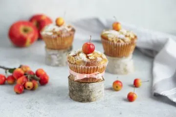 Saftige histaminarme Apfelmuffins mit Zimt, ideal für eine süße, verträgliche Nascherei