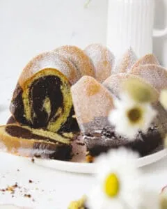 saftige Marmorkuchen Gugelhupf Rezept Mein Backglück