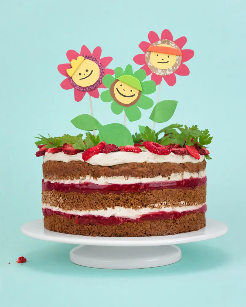 Saftiger Kuchen mit Frischkäse-Frosting