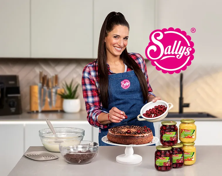Sally backt mit Odenwald Früchten: Eine Ikone der deutschen Backkultur