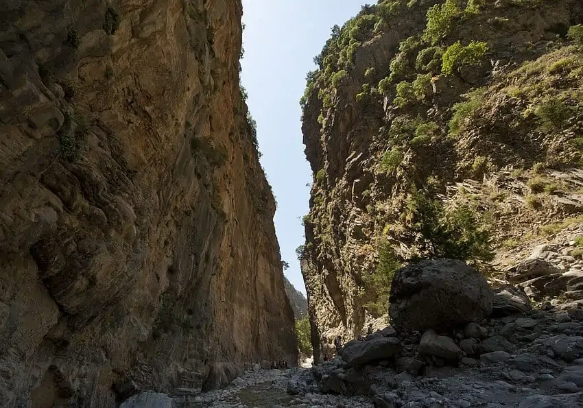 Samaria Schlucht Kreta Wanderung