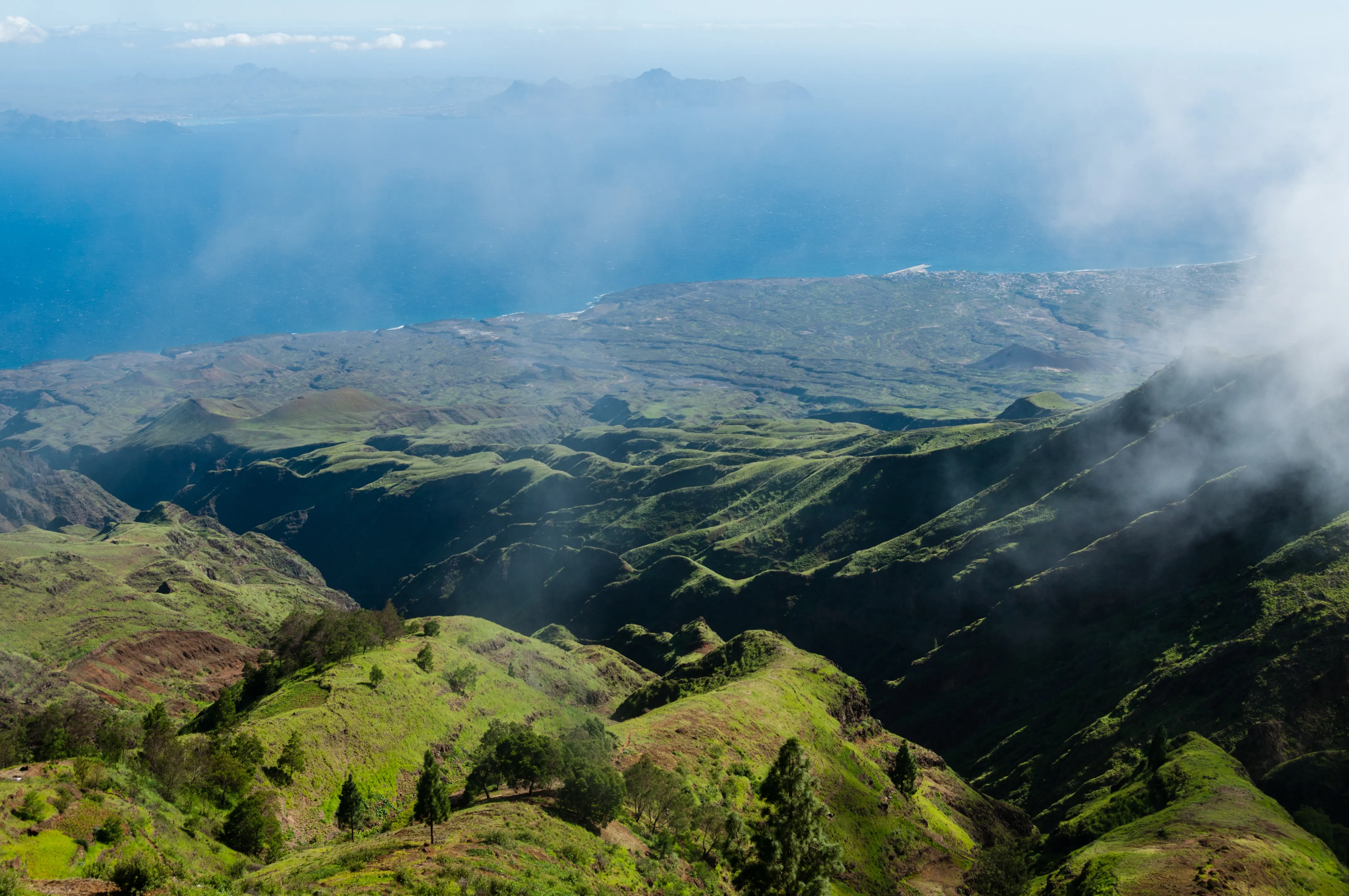 Santiago Kapverdischen Inseln Landschaft