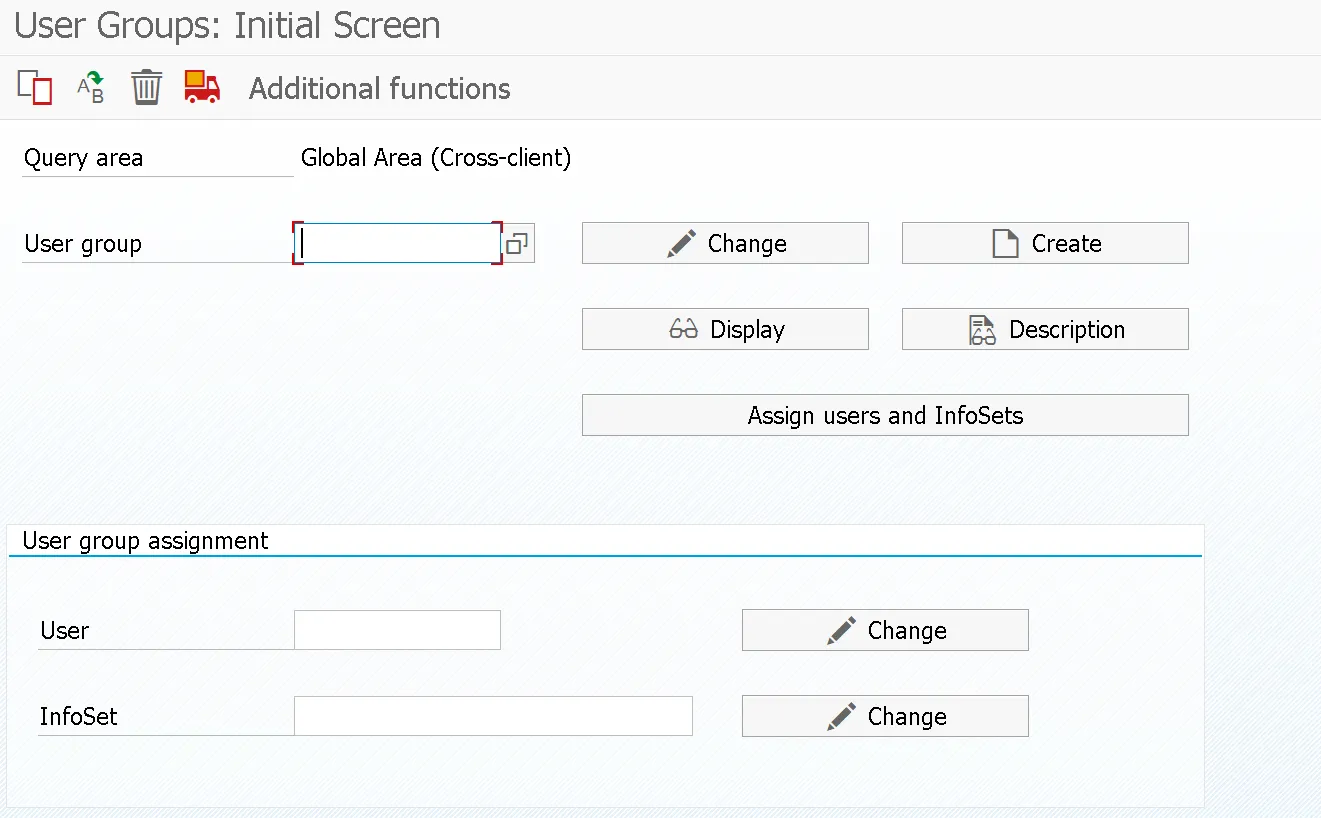 SAP Transaktion SQ03