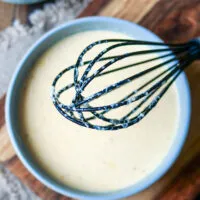 Sauce für Spaghetti-Auflauf in der Schüssel