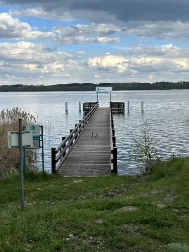 Schiffsanlegestelle "Alt Rehse" für Seerundfahrten