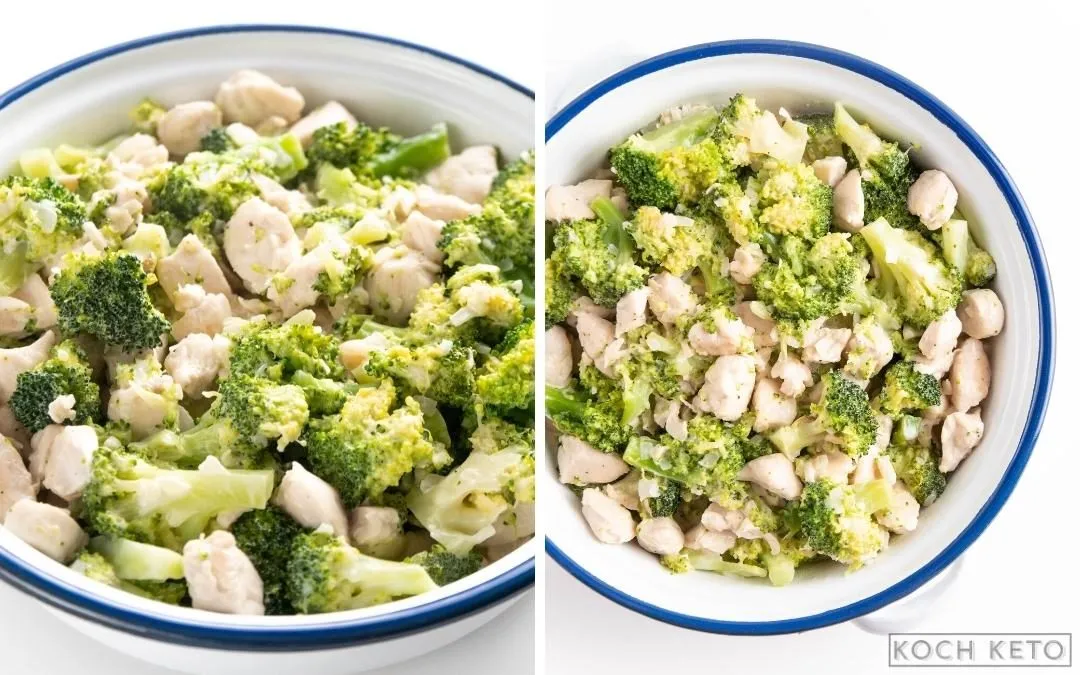 Schnelle Hähnchen-Brokkoli-Pfanne für ein gesundes Mittagessen