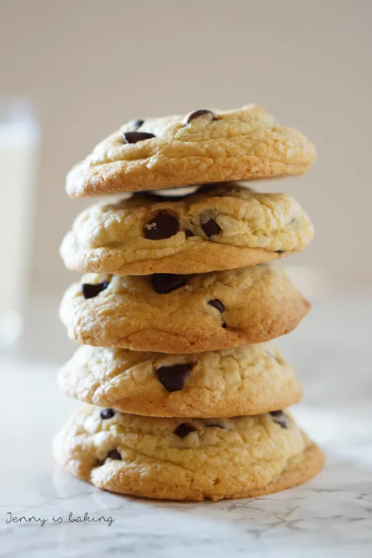 Schokoladenkekse mit flüssigem Kern