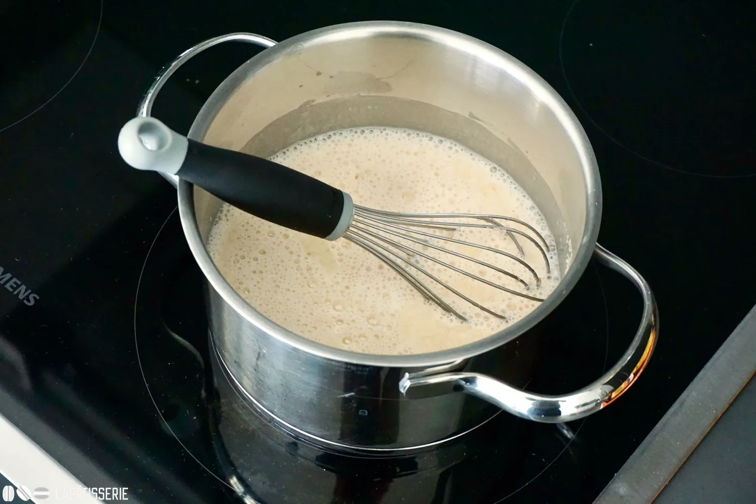 Schritt 1: Vanillecreme kochen