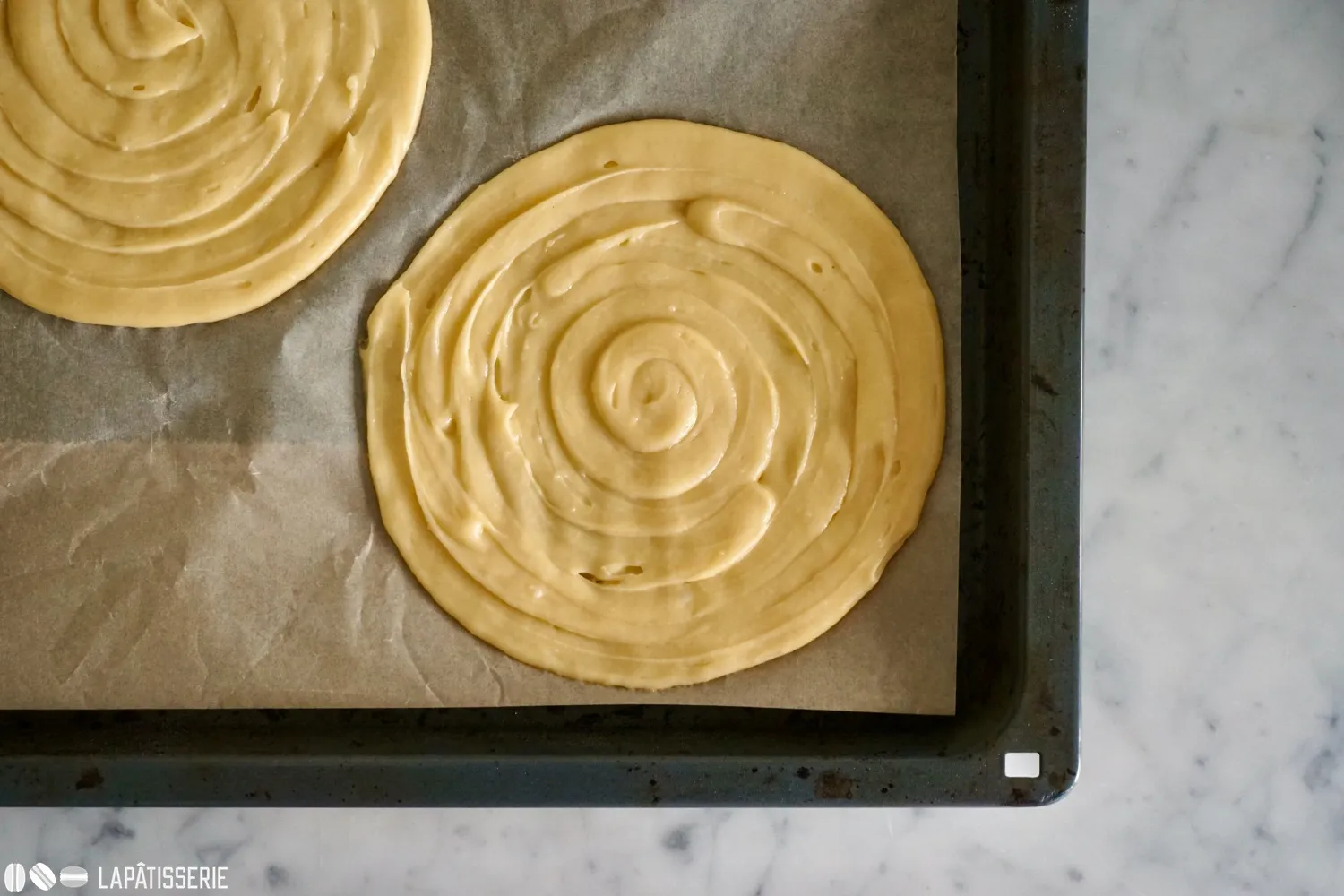 Schritt 6: Brandmasse aufdressieren