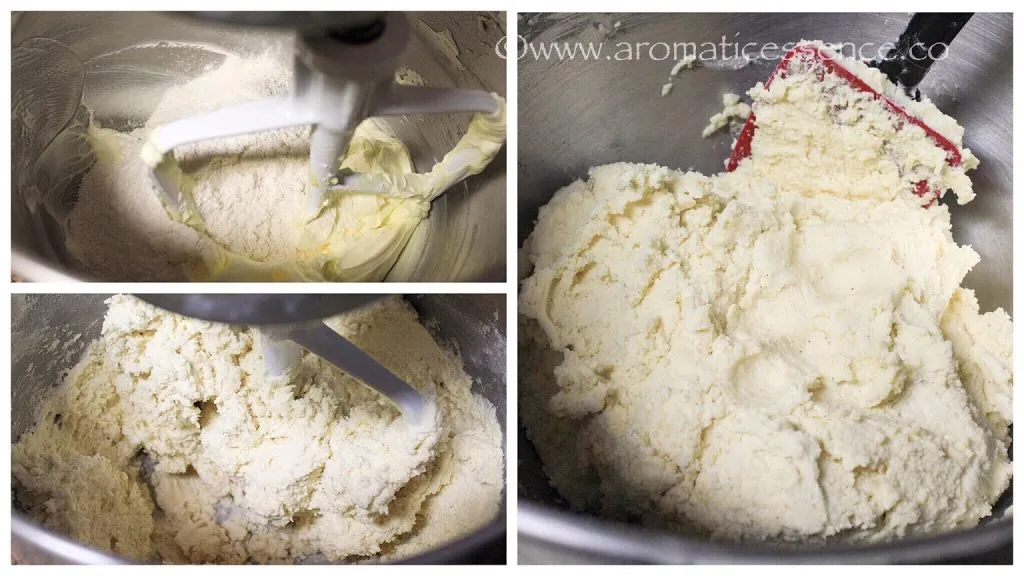 Schrittweise Zubereitung der Linzer Augen