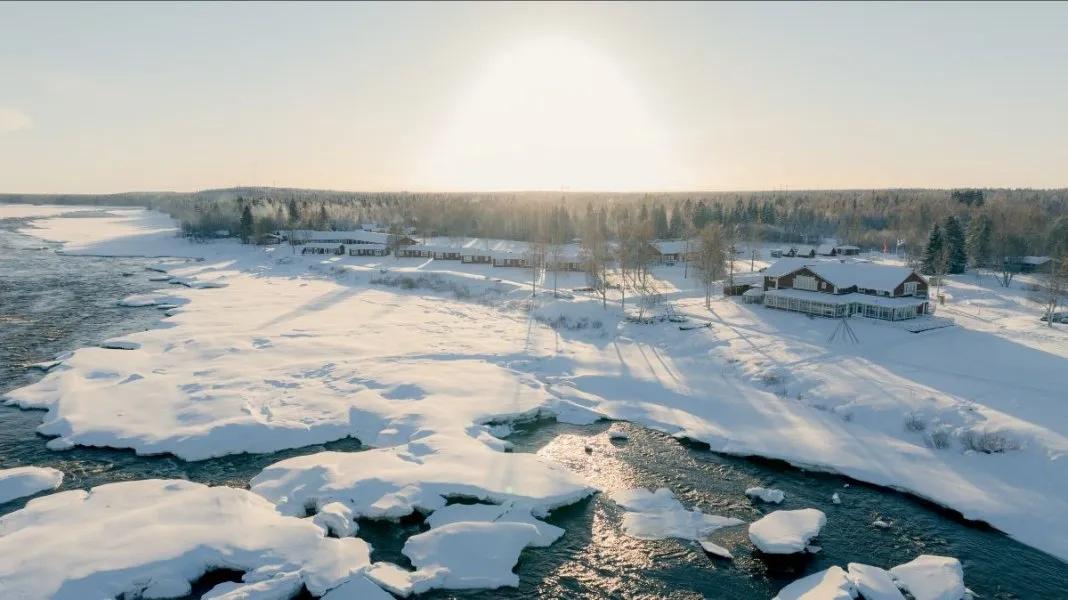 Schwedisches Lappland mit Polarlichtern