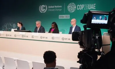 Seitenansicht des CCPI 2024 Pressekonferenzpanels auf der COP 29 in Dubai