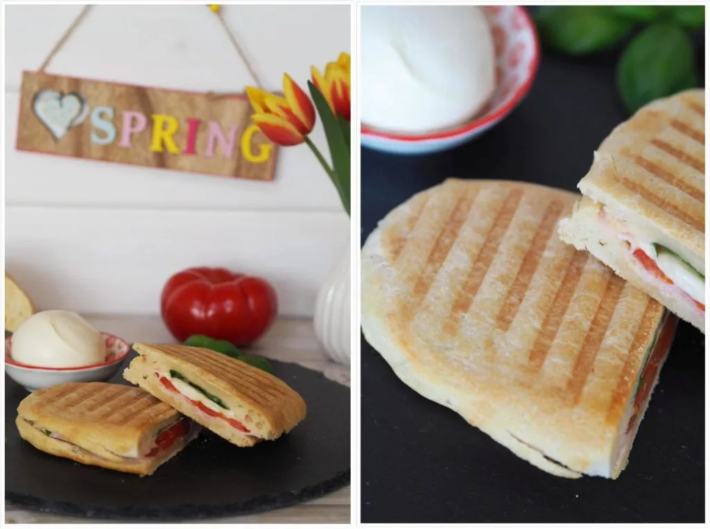 Selbstgemachtes Panini Brot nach dem Backen