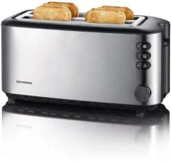 Severin AT 2509 Toaster in Edelstahloptik
