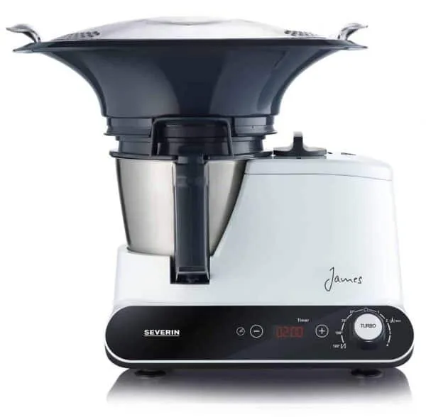 Severin KM 3895 James the Wondermachine Küchenmaschine mit Kochfunktion