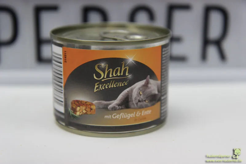 Shah Excellence Katzenfuttertest Geflügel Ente