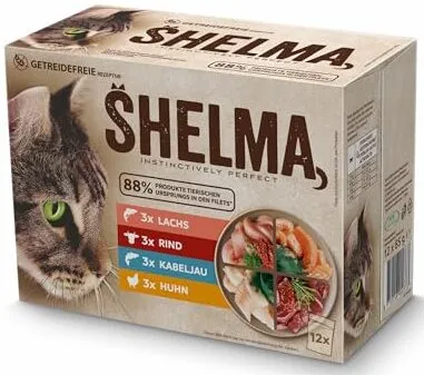 Shelma Reich an Huhn in Soße Nassfutter