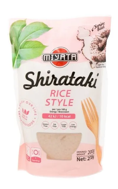 Shirataki-Reis als kohlenhydratarme Reisalternative