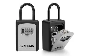 Sichere Schlüsselbox mit Zahlenschloss als Reisegeschenk für Surfer und Strandbesucher