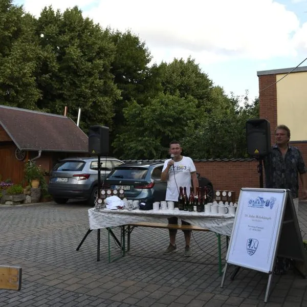Siegerehrung der 59. Jahnmehrkämpfe in Freyburg, durchgeführt von Bürgermeister Udo Mänicke