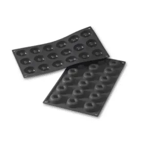 Silikonbackform Donut klein