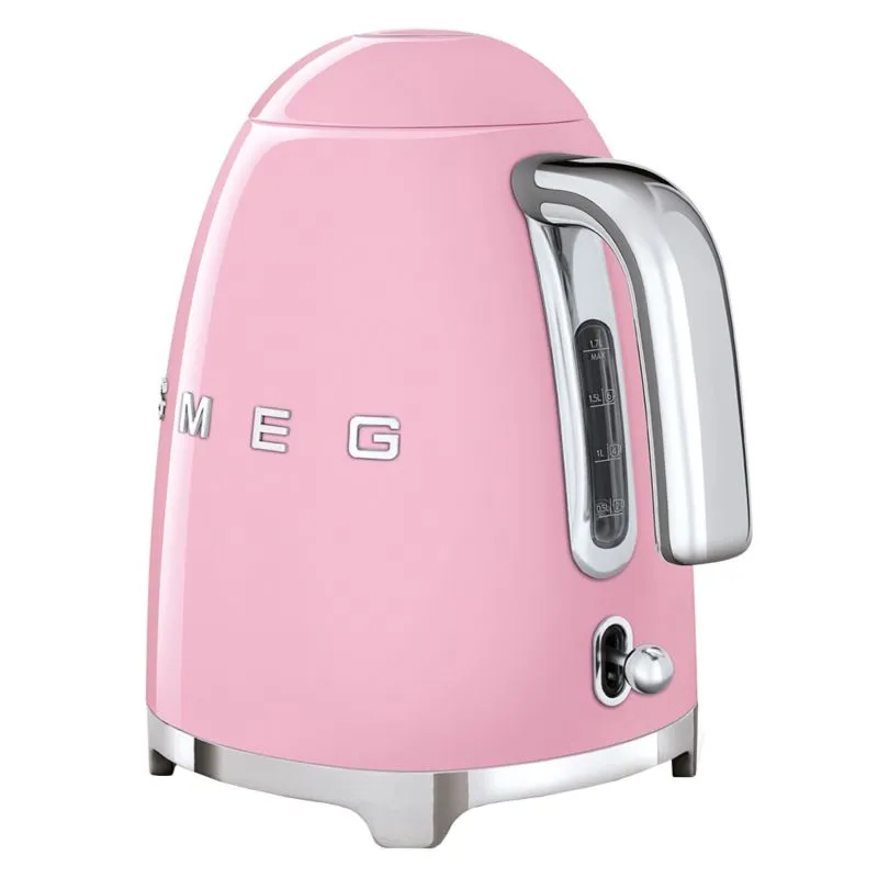 SMEG Küchengeräte-Set pink Detailansicht