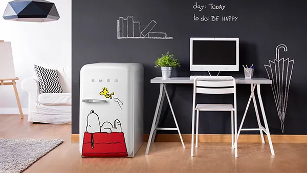 Smeg Peanuts Kühlschrank FAB10