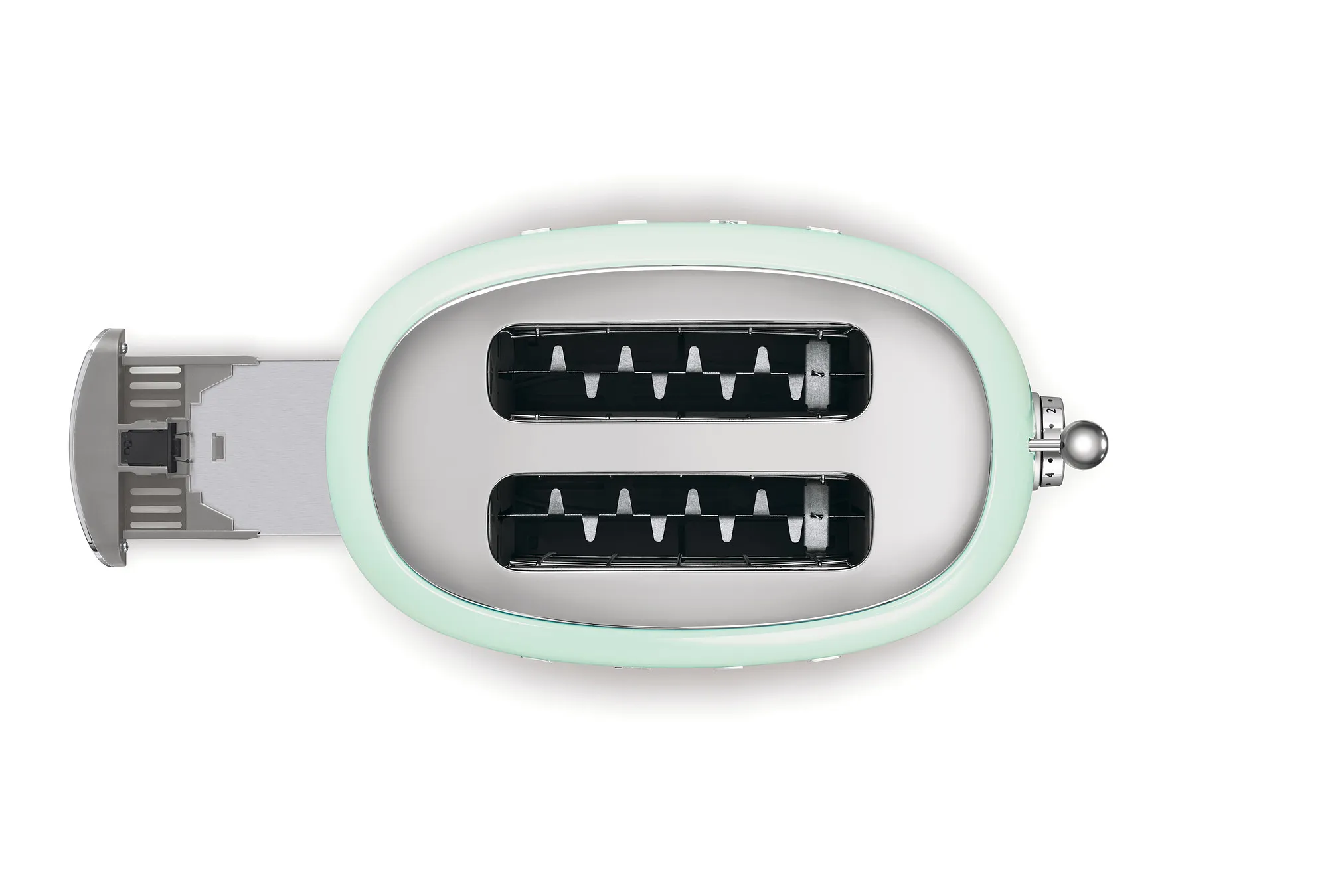 Smeg Toaster TSF01 mit Krümelschublade