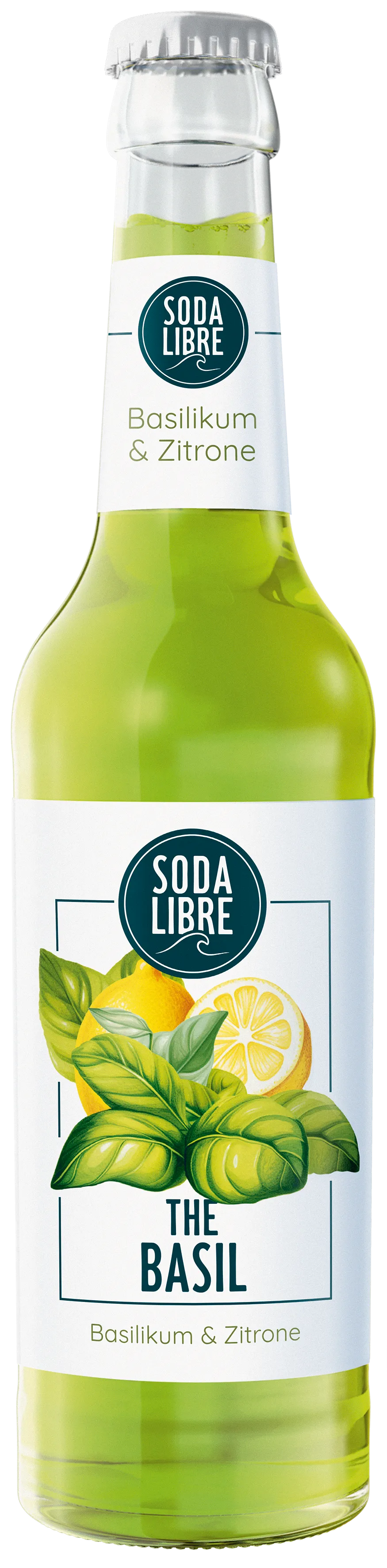 Soda Libre The Basil alkoholfreies Getränk mit Basilikum und Zitrone
