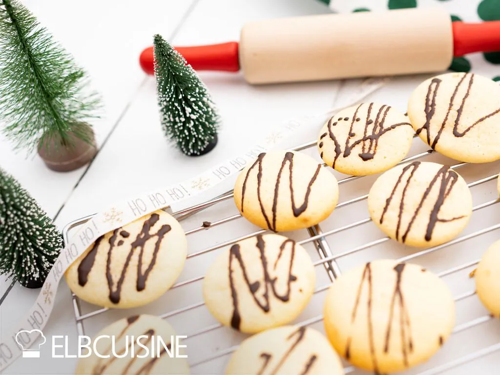 Soft Cheesecake Cookies mit Schokoglasur