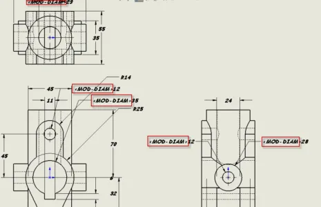 SOLIDWORKS Menü zur Einstellung von Dateipfaden