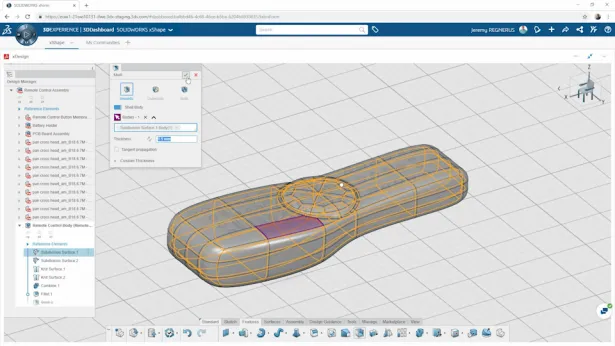 SOLIDWORKS xDesign, ein browserbasiertes 3D-parametrisches Modellierungstool auf der 3DEXPERIENCE Plattform