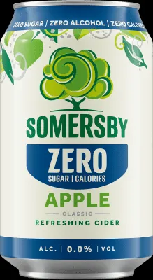 Somersby Apple Zero für zuckerfreien Apfelcider-Genuss