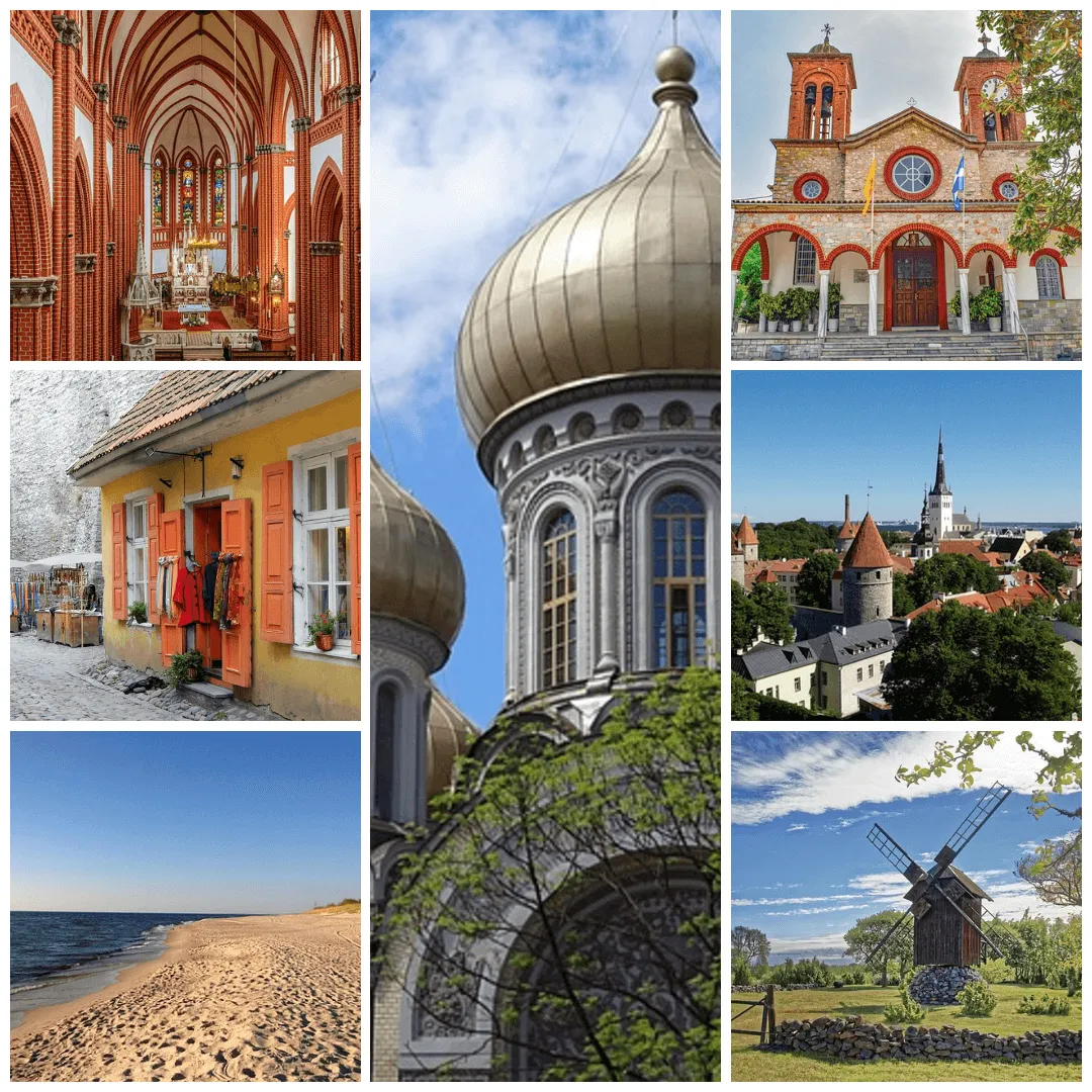 Sommerurlaub in den Baltischen Republiken