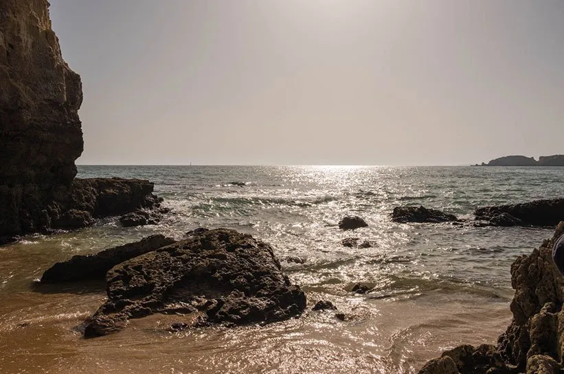 Sonnenuntergang Herbst Algarve