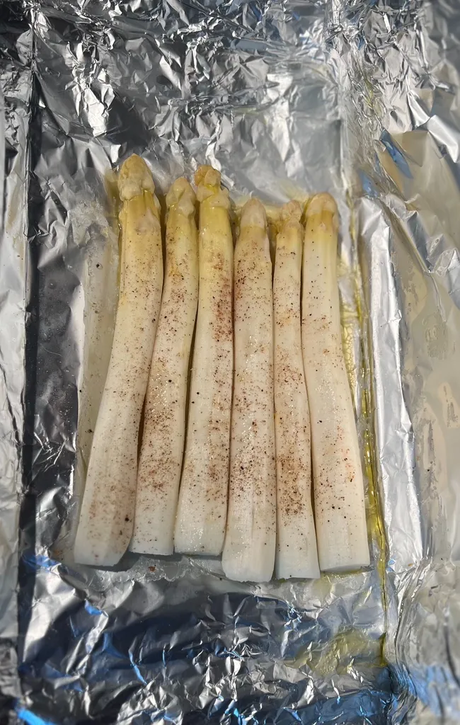 Spargel fertig gedünstet