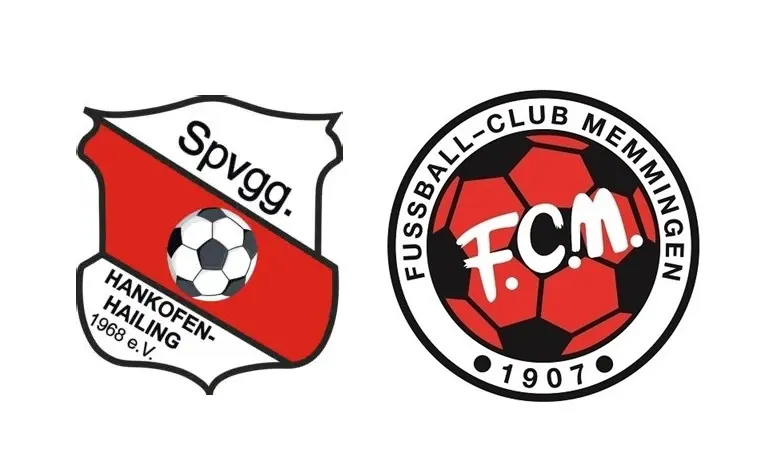 Spielszene aus dem Auswärtsspiel des FC Memmingen gegen Hankofen-Hailing in der Regionalliga
