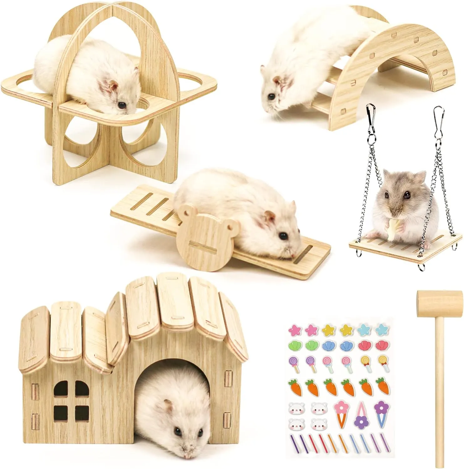 Spielzeug Set für Hamster