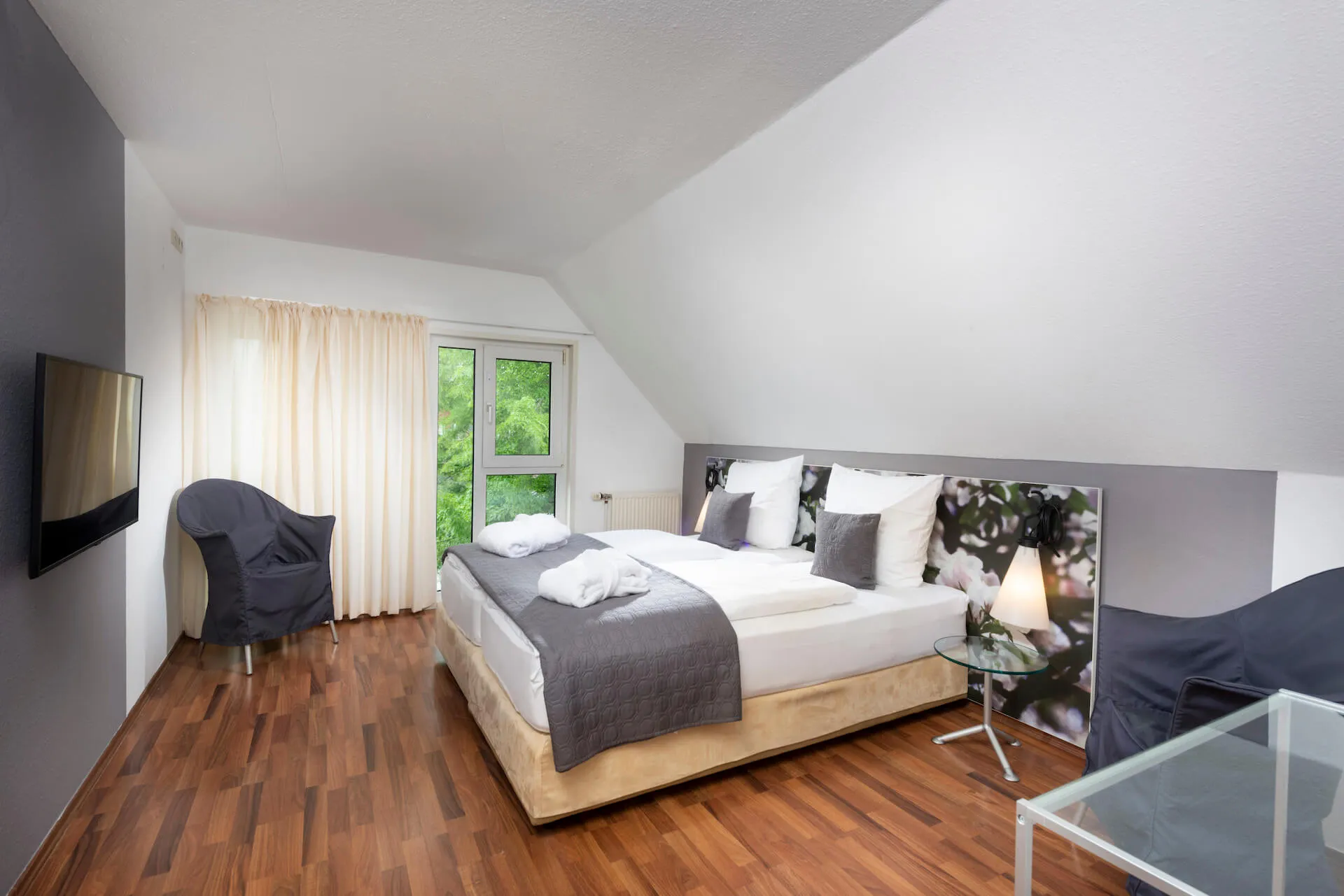 Stilvolles Interieur der Resorthäuser in Norddeutschland