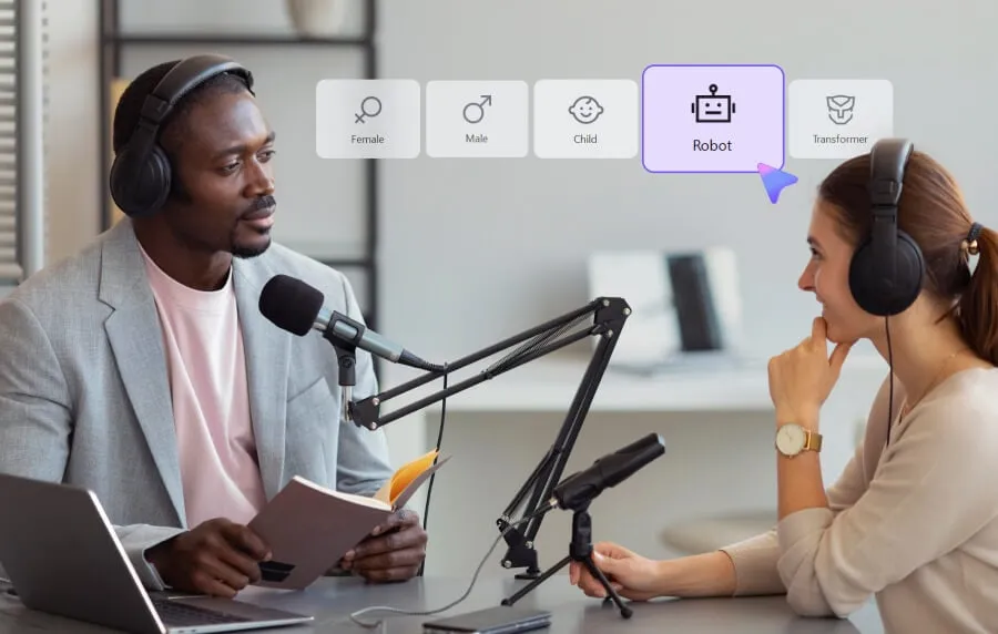 Stimmwechsler-Effekte im Wondershare UniConverter - Spaß und Kreativität mit verschiedenen Stimmen