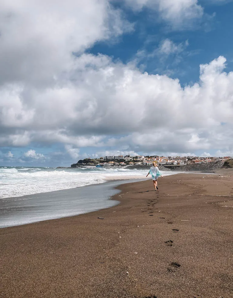 Strand Ribeira Grande Azoren