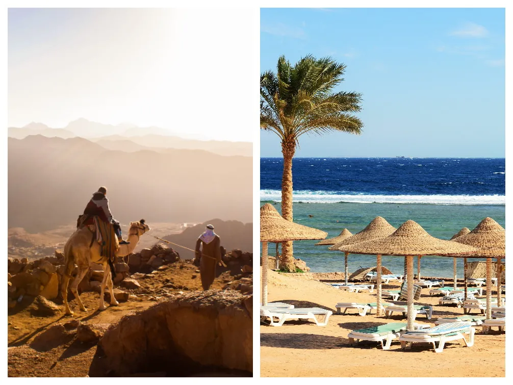 Strand und Unterwasserwelt in Sharm El Sheikh